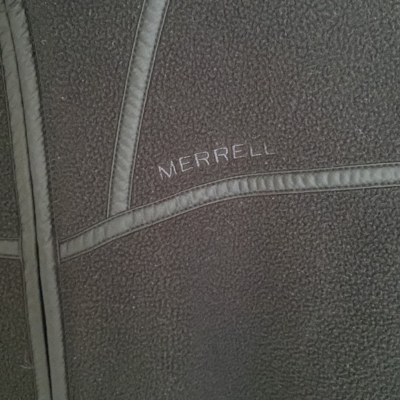 Merrell  Aeroblock Black Fleece Jacket, Size X Small - Picture 4 of 5